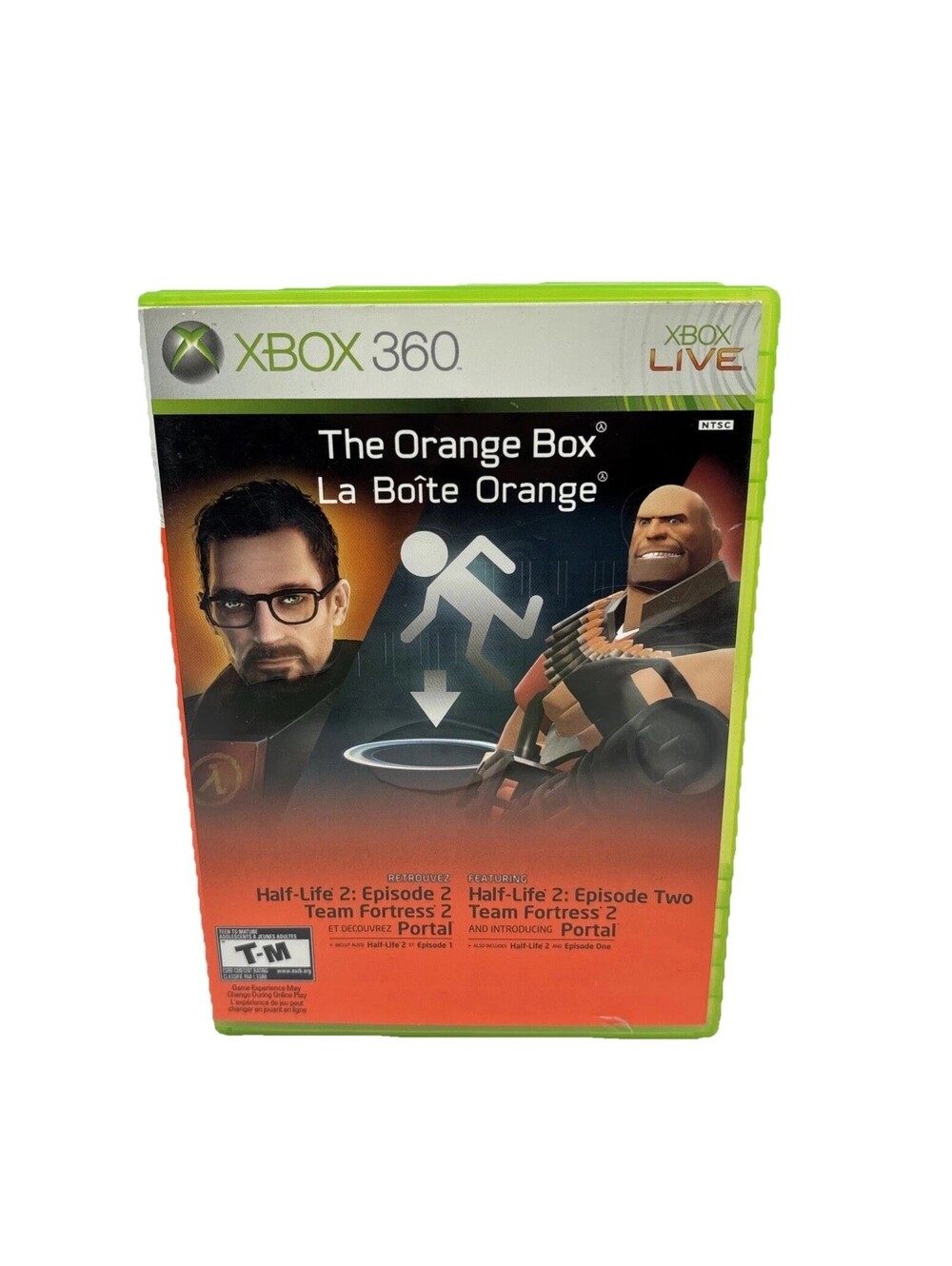 The Orange Box Xbox 360 No Manual Tested